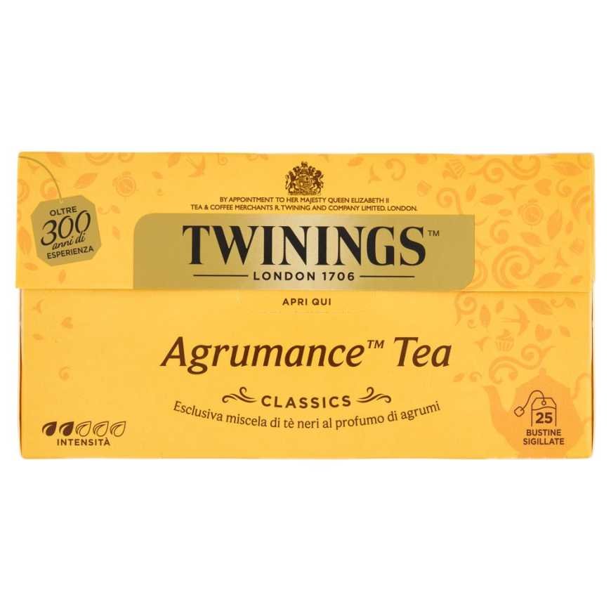 Twinings Черный чай с цитрусовыми Agrumance, 25 шт