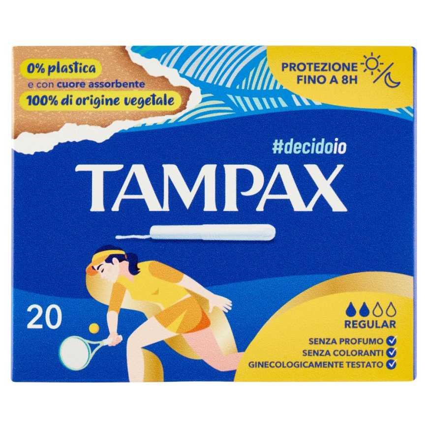 Tampax Тампоны гигиенические Regular, 20 шт
