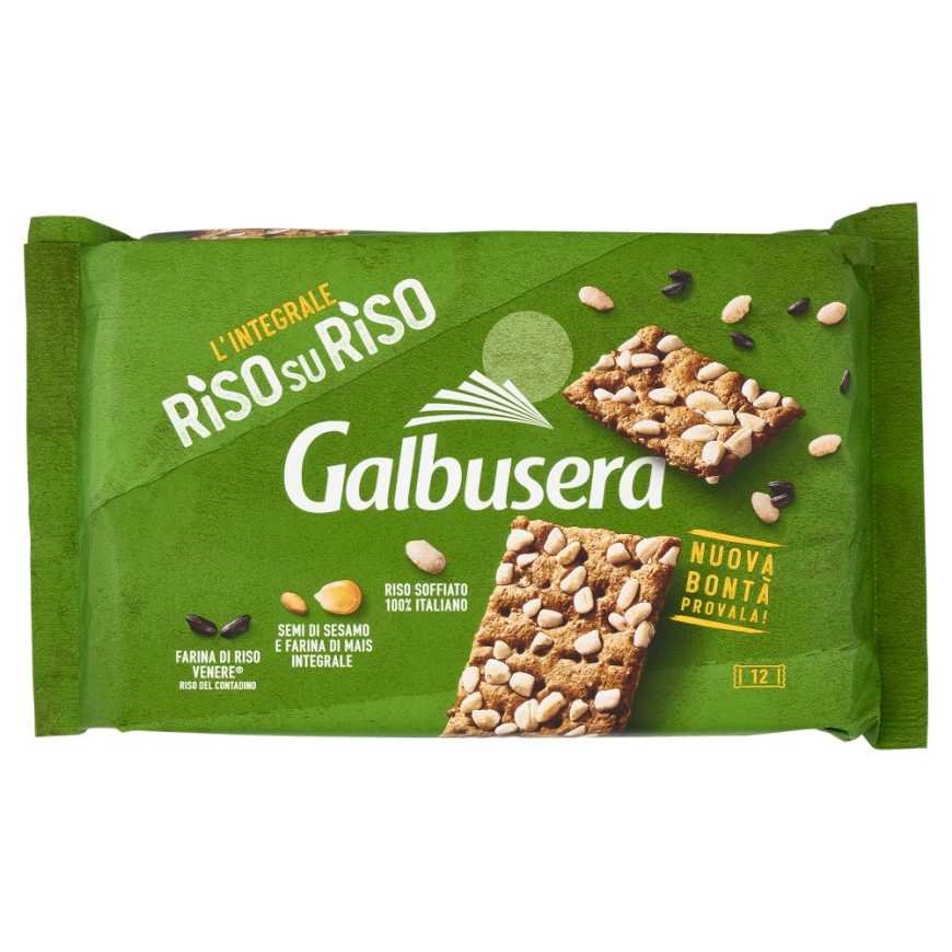 Galbusera Riso su Riso Integrali crackers, 380 g