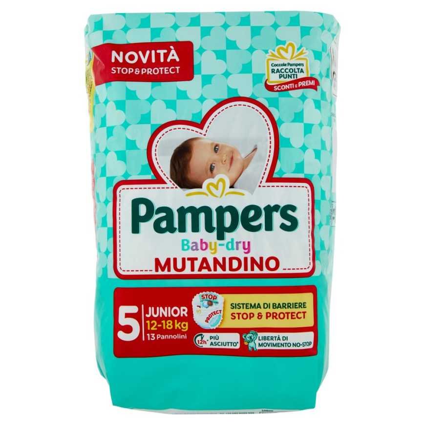 Pampers Baby Dry трусики-подгузники размер 5, 12–18 кг, 15 шт.