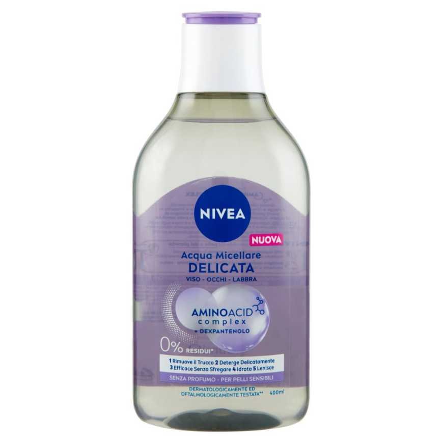 Nivea мицеллярная вода для чувствительной кожи, 400 мл
