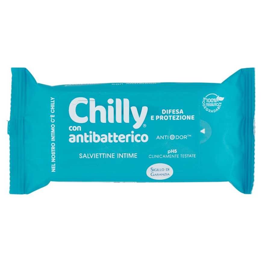 Chilly влажные салфетки Антибактериальные, 12 шт.