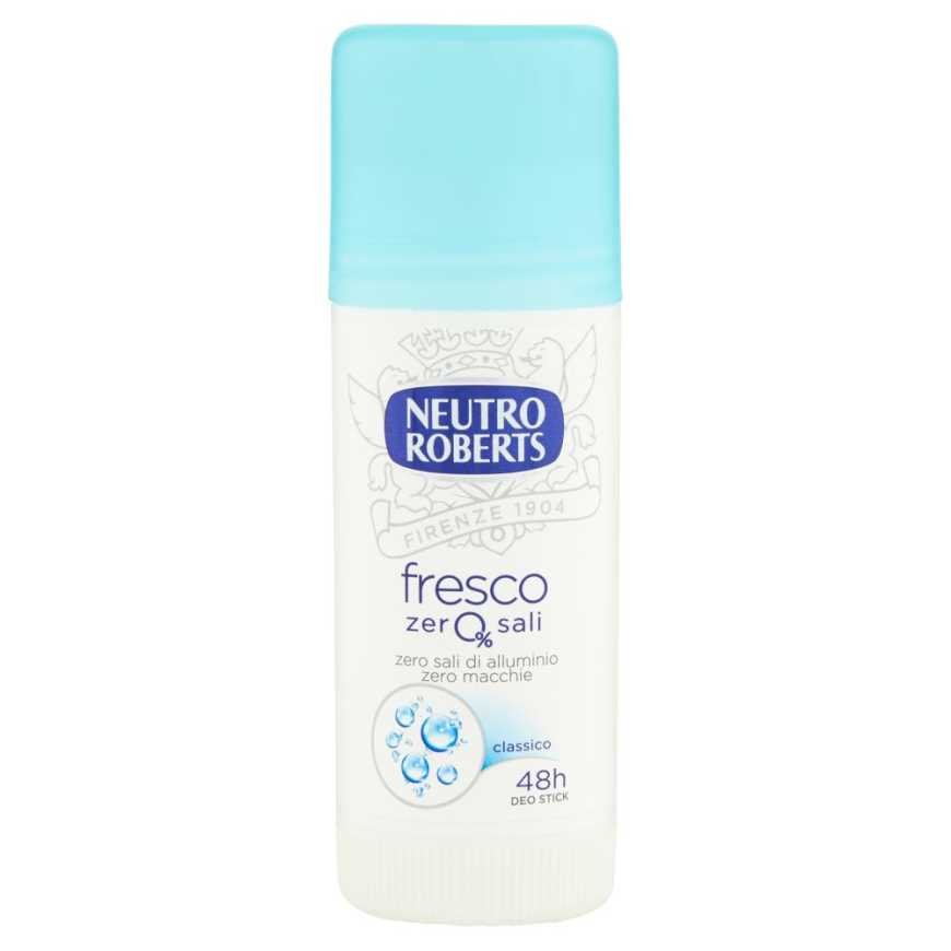 Neutro Roberts дезодорант-стик Fresco Zero Sali Classico, 40 мл