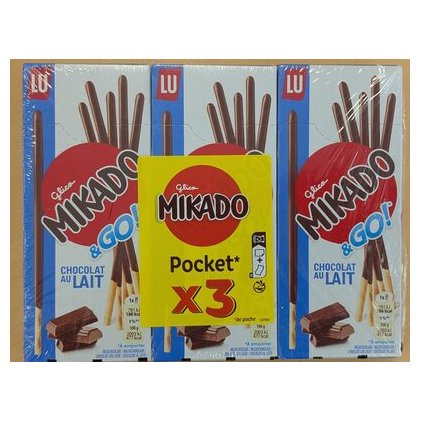 Mikado соломка в молочном шоколаде, 3x39 г