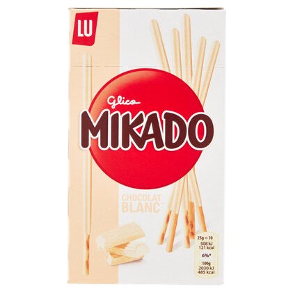 Mikado соломка в белом шоколаде, 70 г