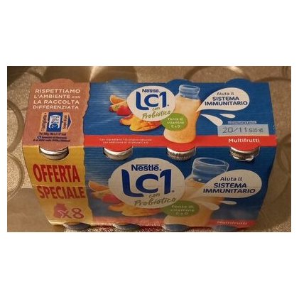 Nestlé LC1 йогурт питьевой мультифрукт, 720 г