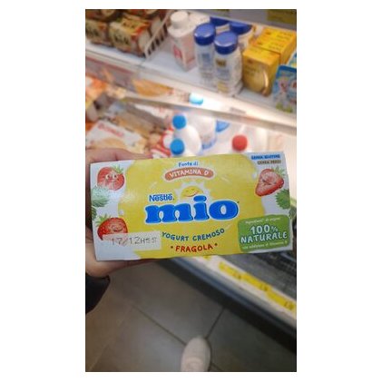 Nestlé йогурт Mio со вкусом клубники, 125 г (2 шт.)
