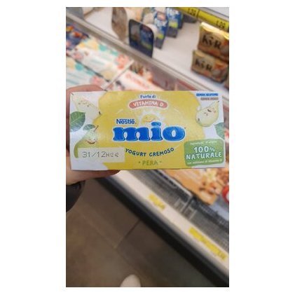 Nestlé Mio pear yogurt, 125 g (2 pcs.)