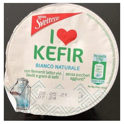 Nestlé I Love Kefir natural white kefir, 170 g
