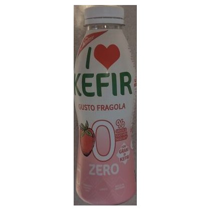 Nestlé I Love Kefir кефир клубничный 0%, 500 г