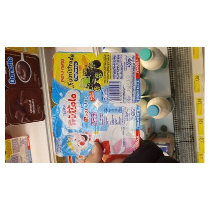 Nestlé Fruttolo Maxi Duo творожный десерт клубника/фиордилатте, 100 г