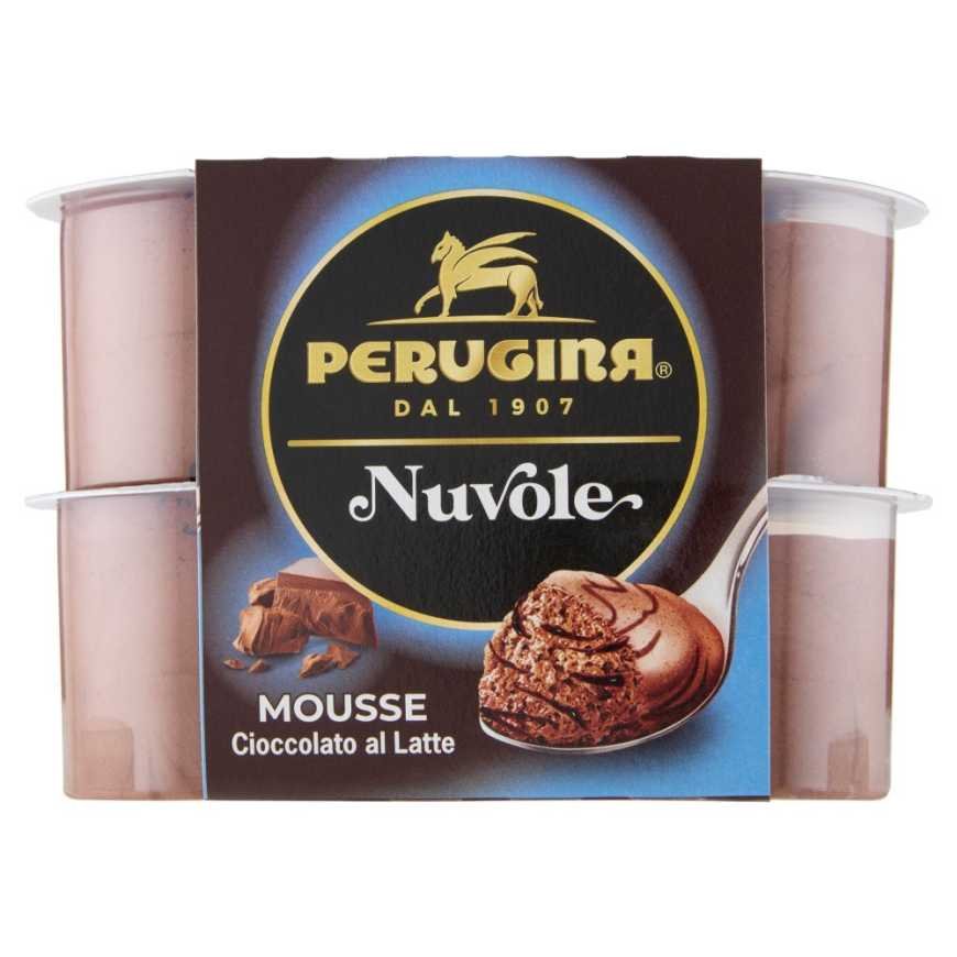 Perugina Nuvole мусс из молочного шоколада, 4 × 60 г