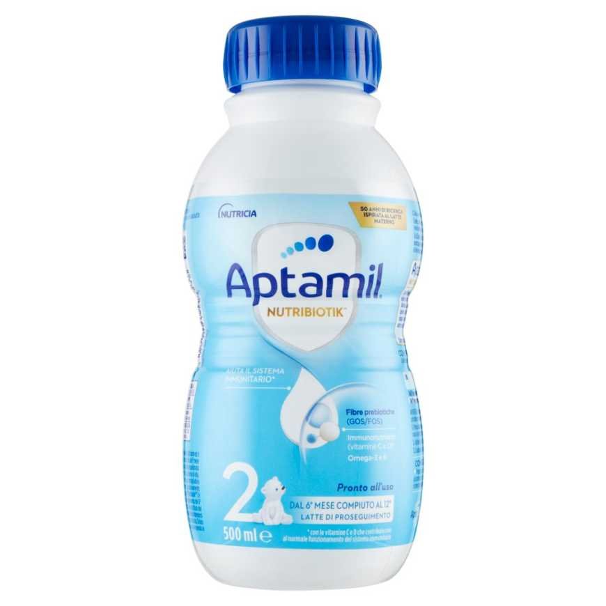 Aptamil Nutribiotik 2 Жидкая последующая молочная смесь, 500 мл