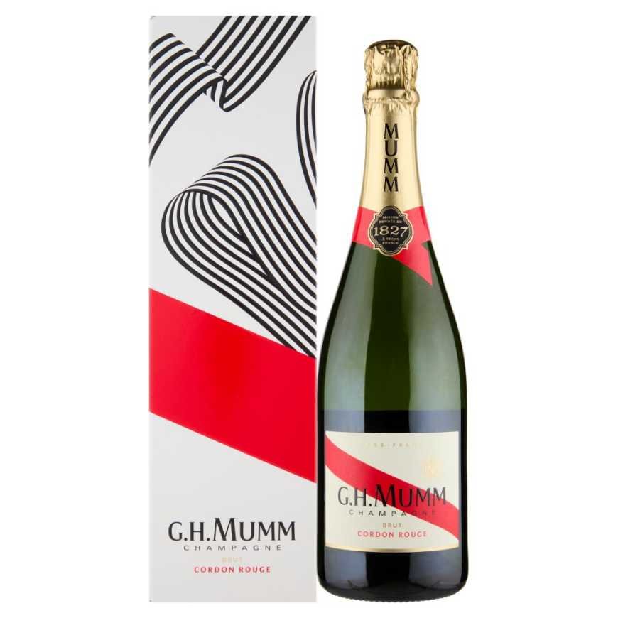 G.H.Mumm Champagne Brut Cordon Rouge шампанское, 0,75 л, 12%