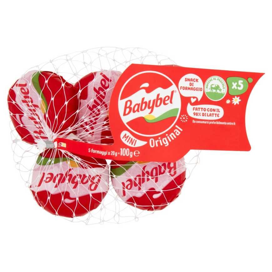 Babybel Сыр мини красный, 5 шт. × 20 г