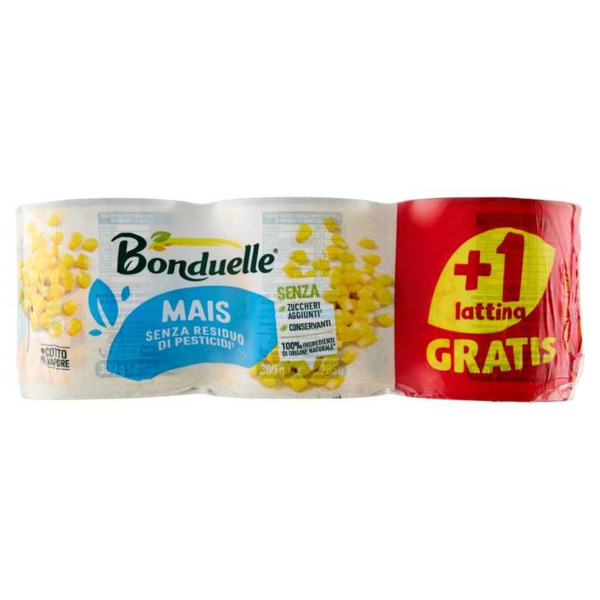 Bonduelle кукуруза, 3 × 300 г