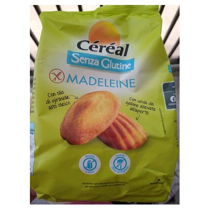 Cereal пирожное мадлен без глютена, 200 г
