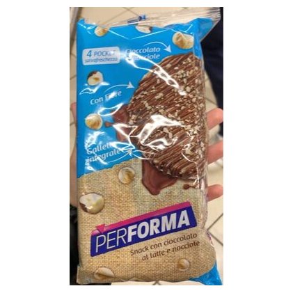 Performa хлебцы из злаков с молочным шоколадом и фундуком, 150 г