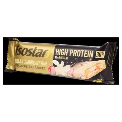 Isostar протеиновый батончик High Protein 30% с арахисом, 45 г