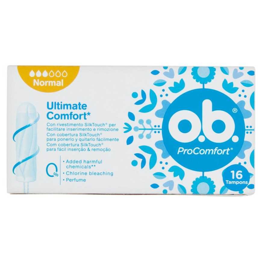 o.b. Normal tampons, 16 pcs