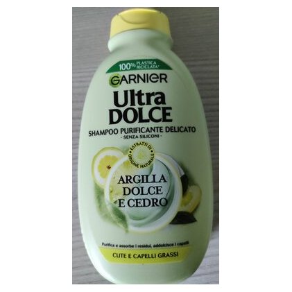 Garnier Ultra Dolce шампунь с глиной, 250 мл
