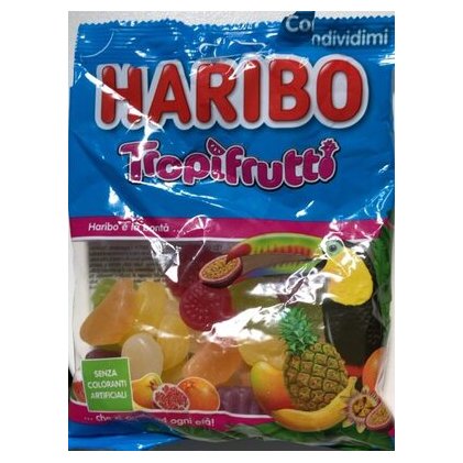 Haribo Tropifrutti жевательные мармеладные конфеты, 175 г