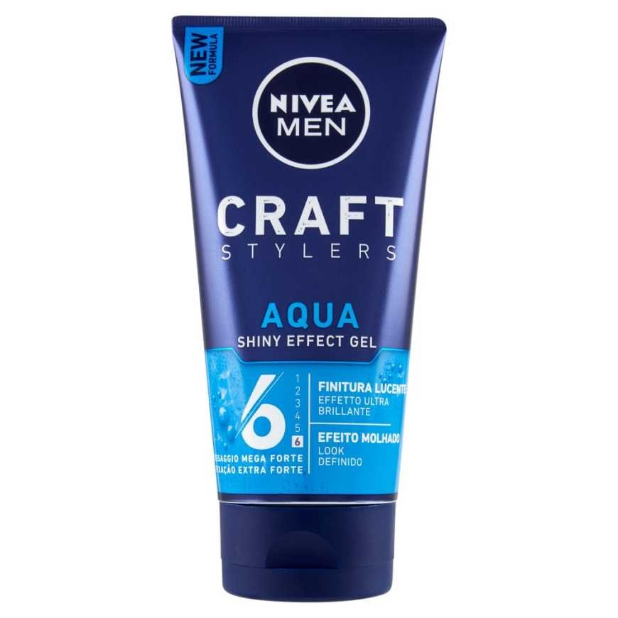 Nivea Men Styling Аква-гель с эффектом мокрых волос, 150 мл