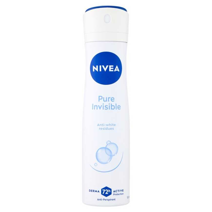 Nivea дезодорант-спрей Pure Invisible, 150 мл