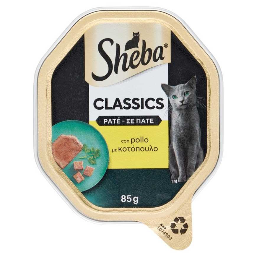 Sheba pate with chicken for cats, 85 g