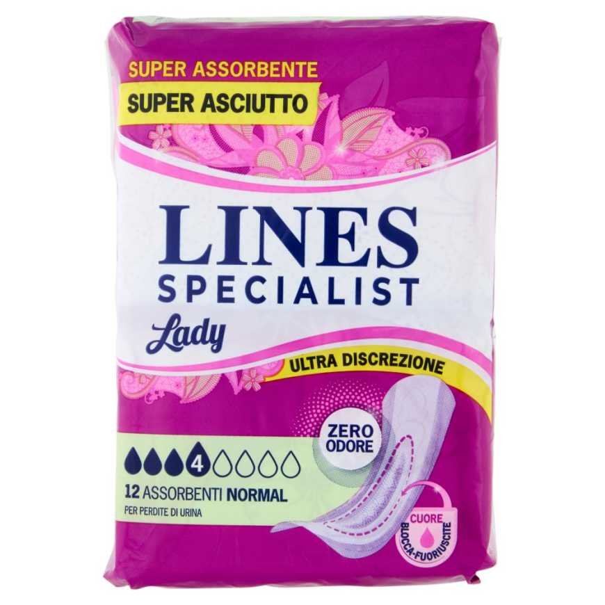 Lines Specialist прокладки Normal, 12 шт