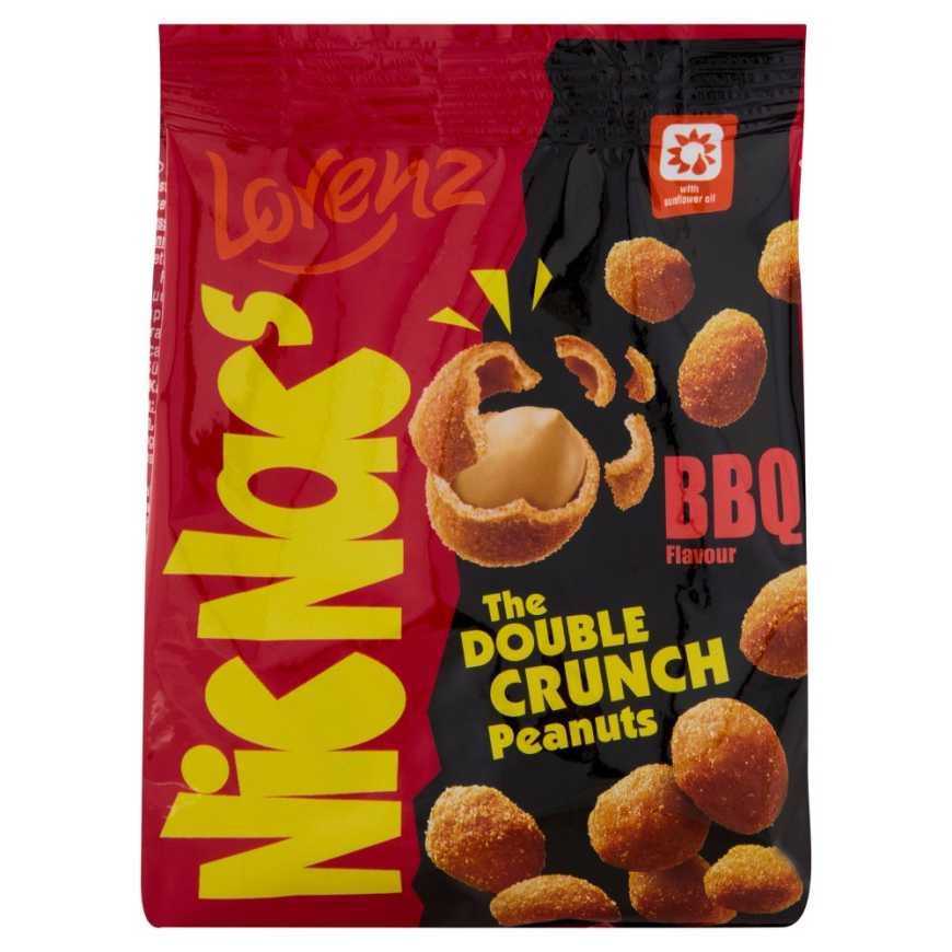 Lorenz Арахис и снеки Nic Nac's со вкусом барбекю, 110 г