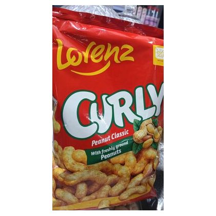 Lorenz Curly peanut snacks, 60 g