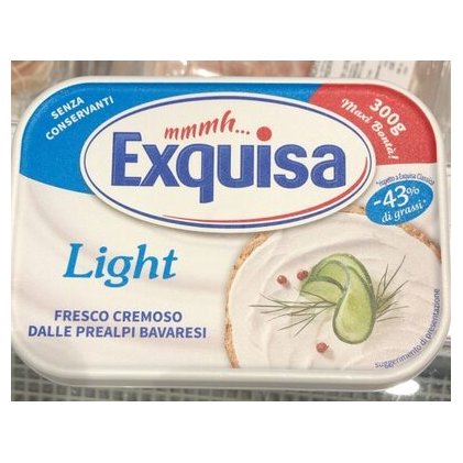 Exquisa мягкий сыр Light, 300 г