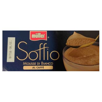 Müller мусс-йогурт Soffio со вкусом кофе, 95 г (2 шт.)