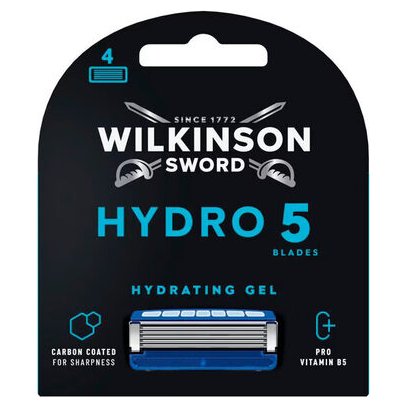 Wilkinson Sword Hydro 5 replacement blade cartridges, 4 pcs