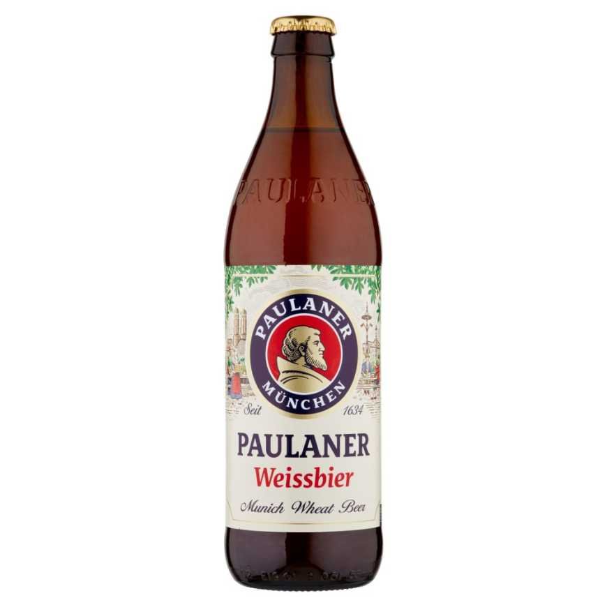 Paulaner Hefeweizen пиво, 0,5 л, 5,5%