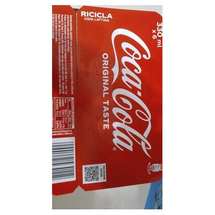 Coca-Cola soft drink, 33 cl x 6