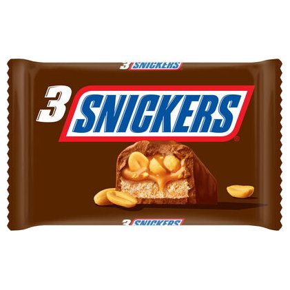 Snickers chocolate bars, multi-pack, 150 g