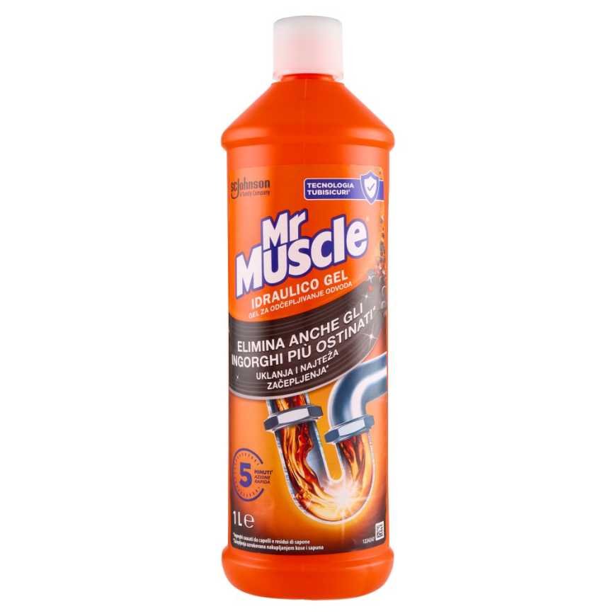Mr Muscle Гель для прочистки труб Idraulico, 1 л