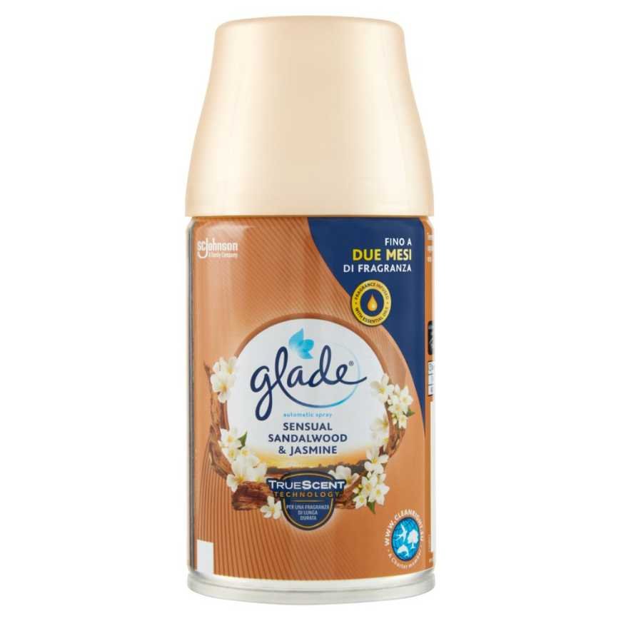 Glade Automatic Spray Refill Sandalwood & Jasmine, 269 ml