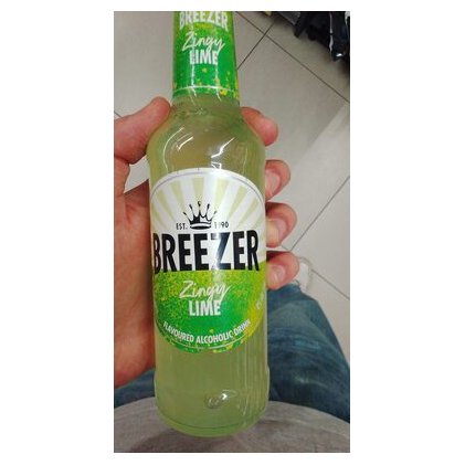 Bacardi Breezer коктейль лайм 4%, 0,275 л