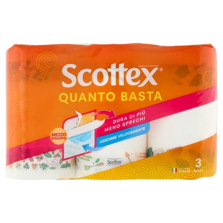 Scottex Quanto Basta Paper towels, 2 rolls