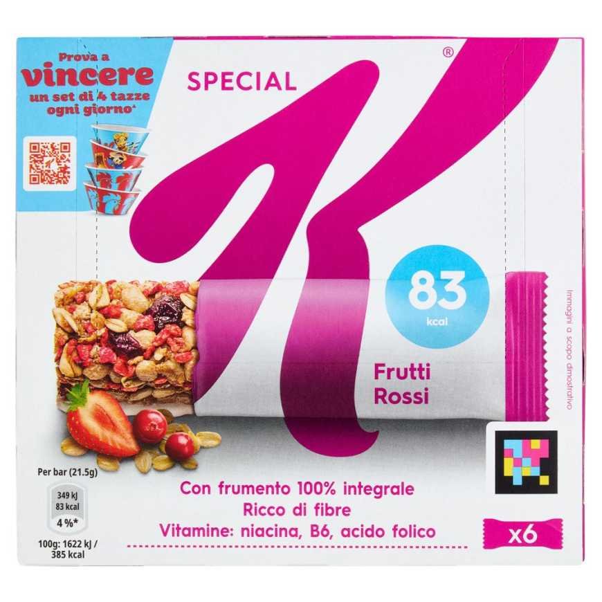 Kellogg’s Special K батончики с красными фруктами, 129 г