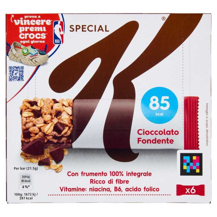 Kellogg’s Special K батончики с темным шоколадом, 6 × 21,5 г