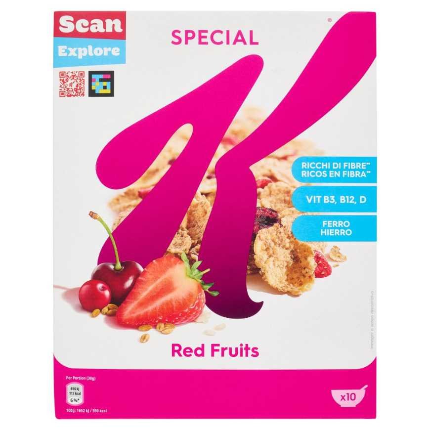 Kellogg’s Special K Red fruits cereal, 290 g