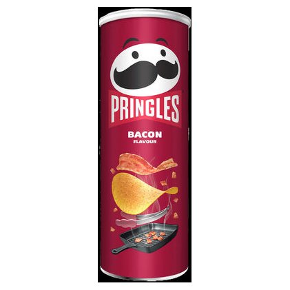 Pringles картофельные чипсы со вкусом бекона, 175 г