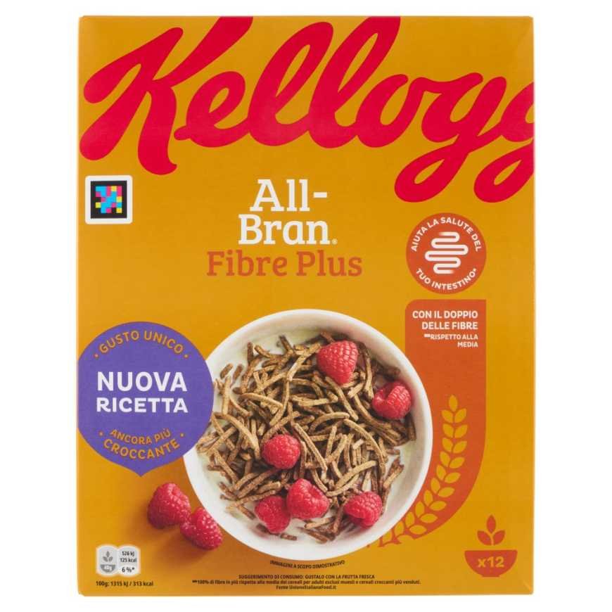 Kellogg’s Хлопья с высоким содержанием клетчатки All Bran Fibre Plus, 500 г
