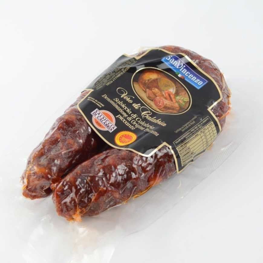 San Vincenzo Колбаса калабрийская пикантная, 350 г, 10 шт.