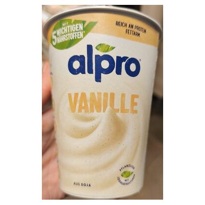 Alpro йогурт соевый ванильный, 400 г