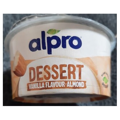 Alpro пудинг соевый ваниль-миндаль, 135 г